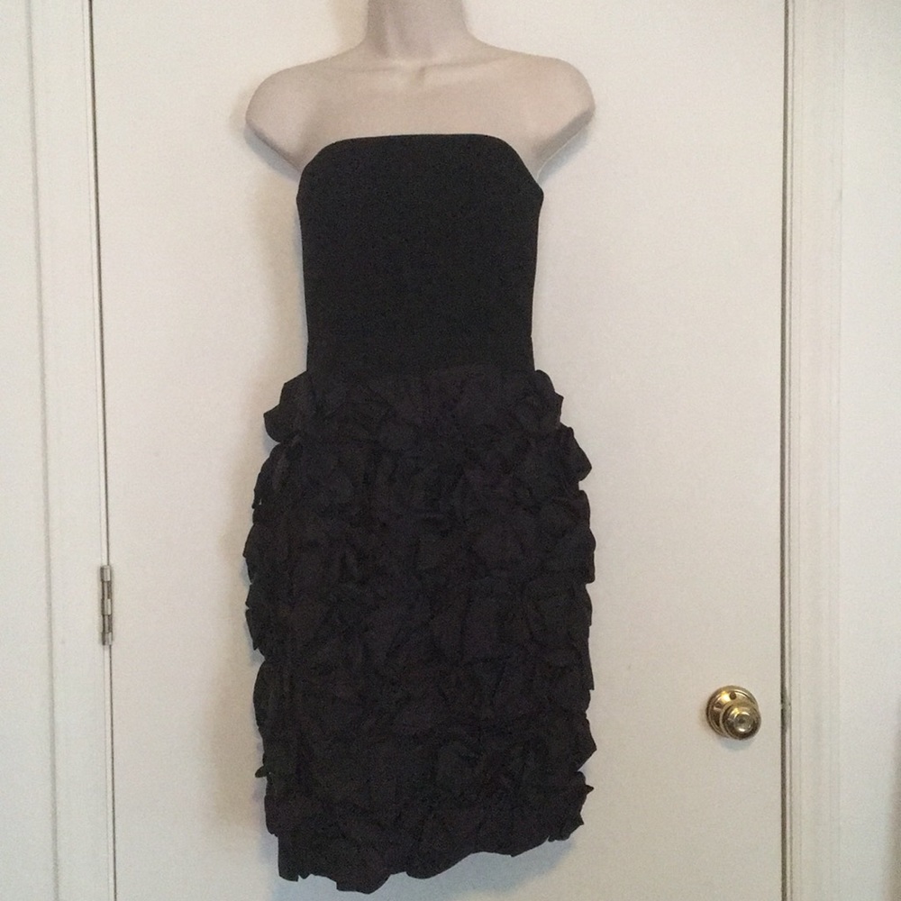 Wool and Silk Elegant Evening/ Cocktail Dress (6)